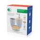 SET DA BAGNO BENETTON TEVERE BE GRIGIO 3 PEZZI CERAMICA