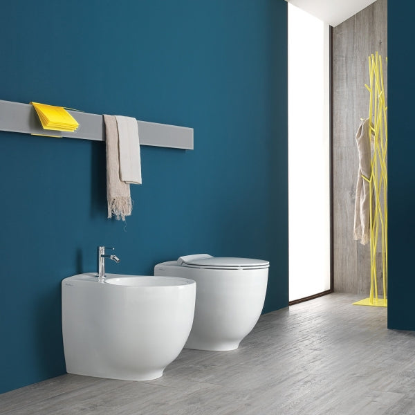 Sanitari Hatria LE FIABE  Bidet terra filomuro - Living Bagno Shop