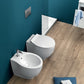 Sanitari Hatria LE FIABE  Bidet terra filomuro - Living Bagno Shop