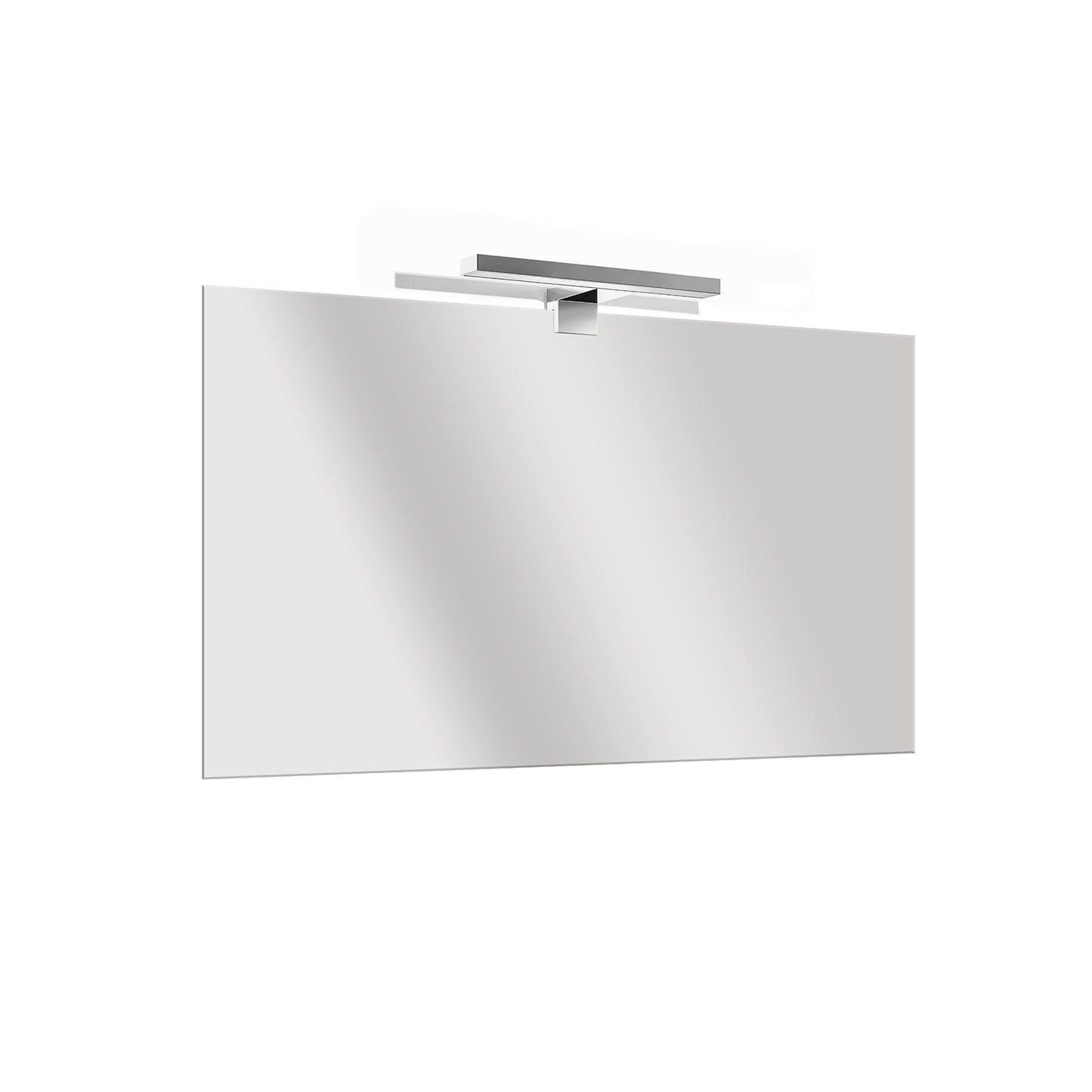 Specchio 70x110 con aplique inclusa - Living Bagno Shop