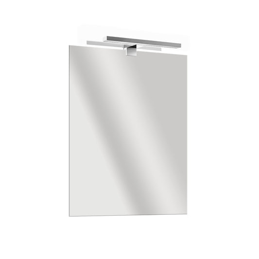 Specchio 70x100 con aplique inclusa - Living Bagno Shop